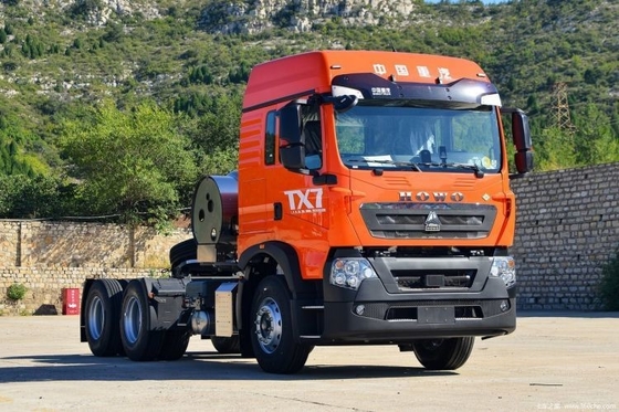 SINOTRUCK versnellingsbak Sinotruk HOWO TX7 480 pk 6X4 LNG-tractoren voor vervoer