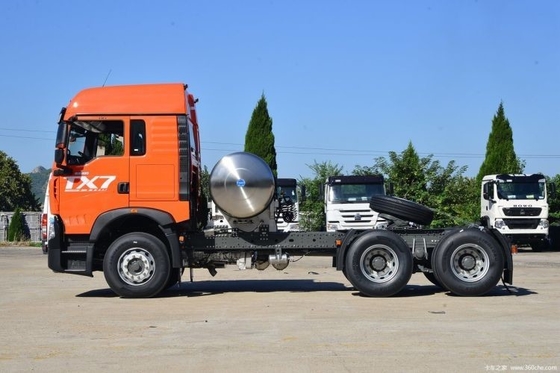 SINOTRUCK versnellingsbak Sinotruk HOWO TX7 480 pk 6X4 LNG-tractoren voor vervoer