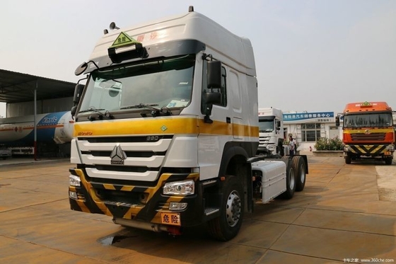 Warm tweedehands 0 km Nationale zware vrachtwagen HOWO 380 pk 6X4 CNG trekker vrachtwagens