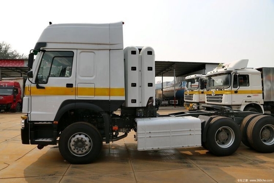 Warm tweedehands 0 km Nationale zware vrachtwagen HOWO 380 pk 6X4 CNG trekker vrachtwagens