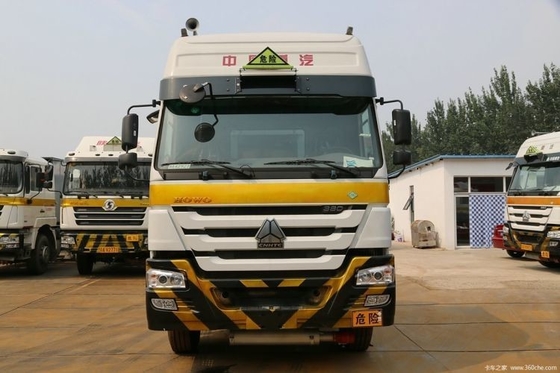 Warm tweedehands 0 km Nationale zware vrachtwagen HOWO 380 pk 6X4 CNG trekker vrachtwagens