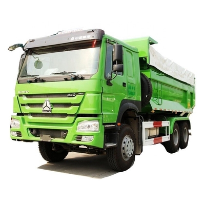 Gekochte gebruikte HOWO Dump Tipper Truck 6X4 340 pk 5,6m voor zwaar vervoer