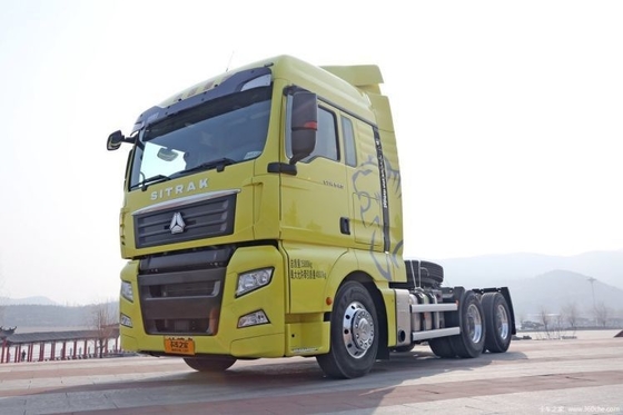 540 pk 6X4 Sinotruck SITRAK C7H zware vrachtwagentractor met juiste rijtyp en kenmerken