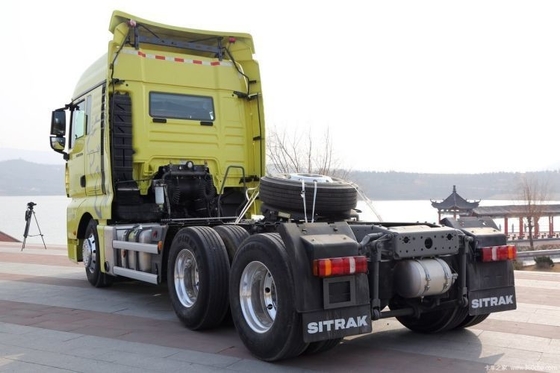 540 pk 6X4 Sinotruck SITRAK C7H zware vrachtwagentractor met juiste rijtyp en kenmerken