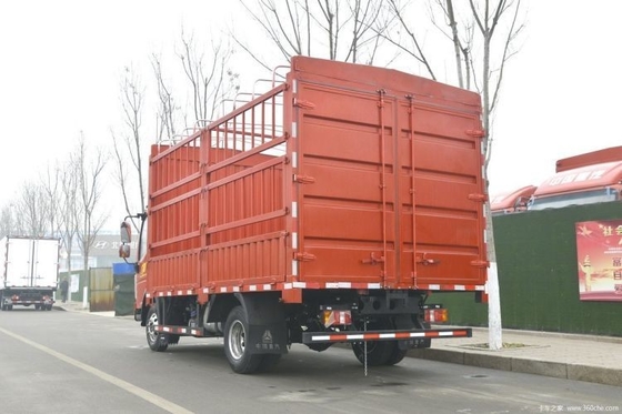Cargo Tank Afmetingen 4,15*2,45*2,3m Zware vrachtwagen HOWO Wang 4X2 160 pk Raster lichte vrachtwagen