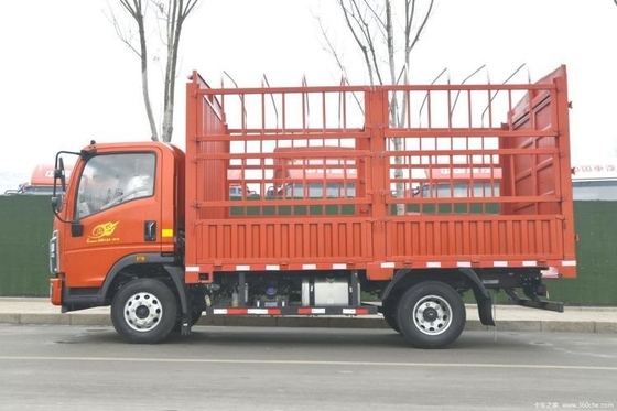 Cargo Tank Afmetingen 4,15*2,45*2,3m Zware vrachtwagen HOWO Wang 4X2 160 pk Raster lichte vrachtwagen