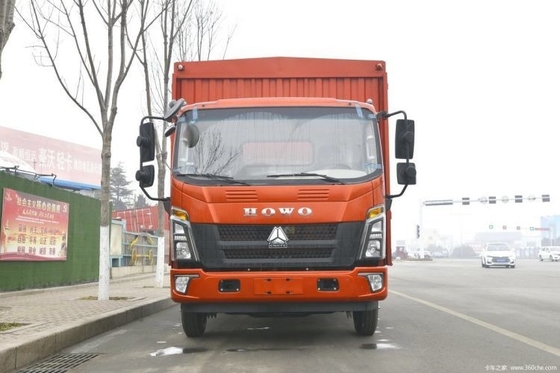 Cargo Tank Afmetingen 4,15*2,45*2,3m Zware vrachtwagen HOWO Wang 4X2 160 pk Raster lichte vrachtwagen