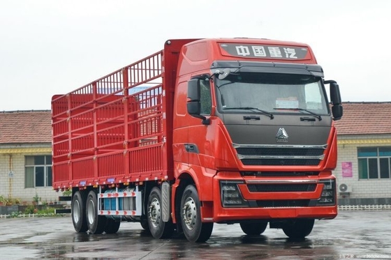 Nationale zware vrachtwagen HOWO TH7 460HP 8X4 9,5m Touch Screen Warehouse Grid Type Truck