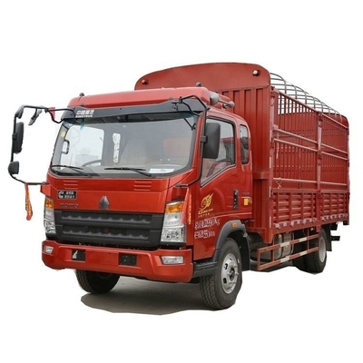 Sinotruk HOWO Commander 154 HP 4X2 Semi-Warehouse Grid Truck met 100-200L brandstoftank