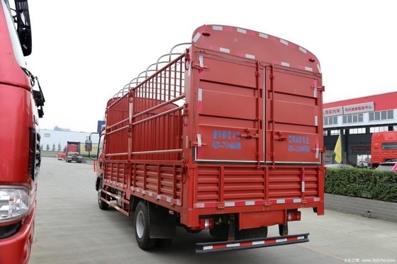 Sinotruk HOWO Commander 154 HP 4X2 Semi-Warehouse Grid Truck met 100-200L brandstoftank