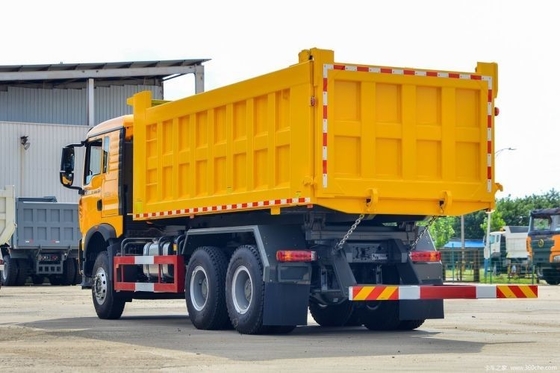 Weichai Motor 400 pk 6x4 6,3 meter Dump Truck voor 2 passagiers in nationale zware vrachtwagen