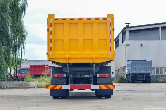 Weichai Motor 400 pk 6x4 6,3 meter Dump Truck voor 2 passagiers in nationale zware vrachtwagen