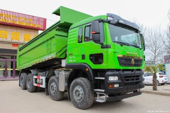 WEICHAI Motor 12 Voorwaarts schakelen Nationale zware vrachtwagen HOWO TX7 460 pk 8X4 6,5 meter dumptrucks