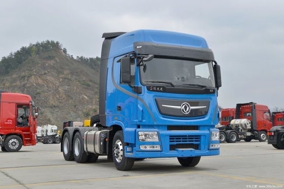 5001-10000 kg bruto voertuiggewicht Dongfeng Tianlong KX 450 pk 6X4 trekker Truck hoofd