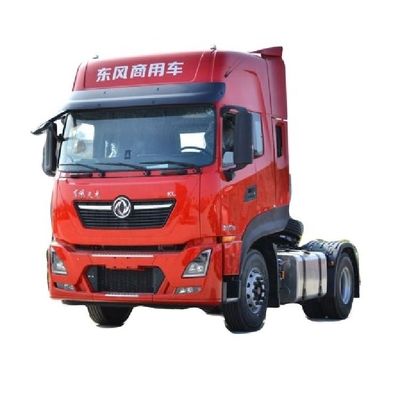 Halve rij zitplaatsen rijen Dongfeng Tianlong KL 385 HP 4X2 tractor trucks met touchscreen