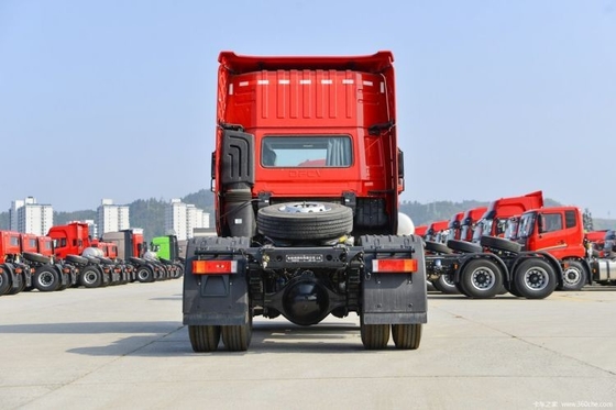 Halve rij zitplaatsen rijen Dongfeng Tianlong KL 385 HP 4X2 tractor trucks met touchscreen