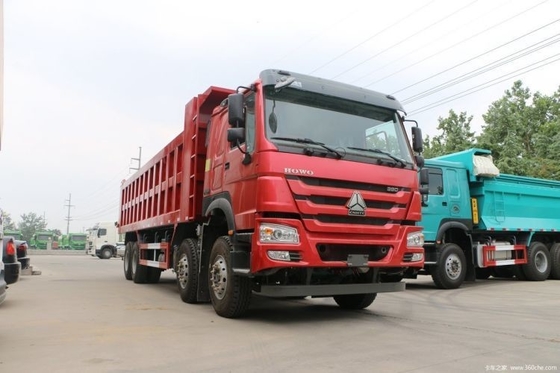 Aanraakscherm 23 Speciaal Gebruikt 0 km SINOTRUCK HOWO Zware vrachtwagen 380 pk 8X4 8,2m Dump trucks