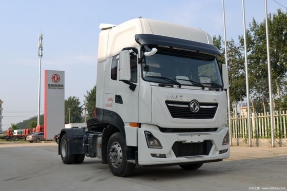 Zware vrachtwagen Dongfeng Tianlong KL 4X2 Traktortrucks met 465 pk en maximale snelheid 110 km/u