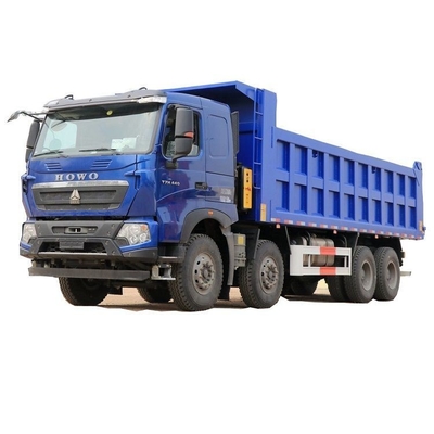 Gebruikte 0 km Sinotruk HOWO T7H Zware vrachtwagen 440 pk 8X4 7,6m Dumptrucks voor de wereldmarkt
