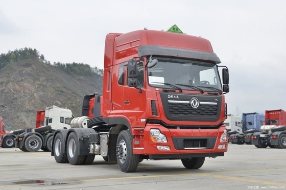 Klantenvereiste 450 pk Dongfeng Tianlong VL zware vrachtwagen 6X4 tractor bij Boutique