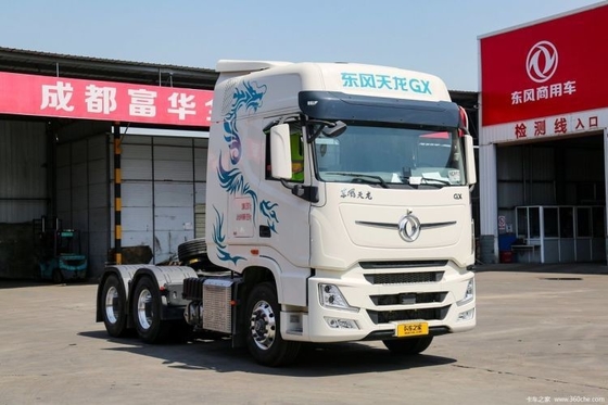 Dongfeng Tianlong GX 560 HP 6X4 Traktortrucks Reverse Shift nummer 2 en ESC-systeem