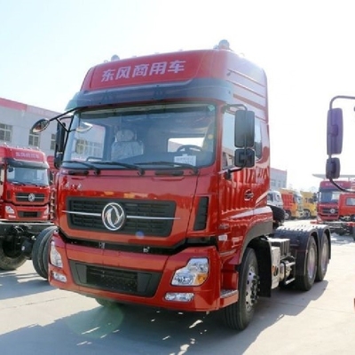 Handgeschakelde transmissie Dongfeng Tianlong 420 pk 6X4 trekker trucks voor uw bedrijf