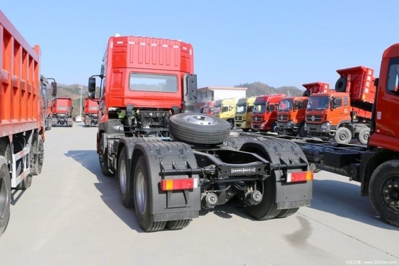Handgeschakelde transmissie Dongfeng Tianlong 420 pk 6X4 trekker trucks voor uw bedrijf
