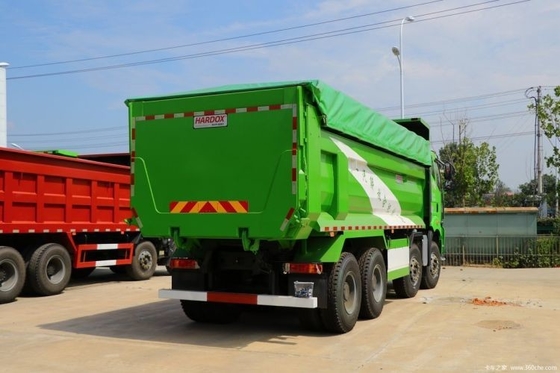 Rechter rijden Type 12 Voorwaarts schakelen Nummer 460HP 8X4 6.5m Dump Truck voor Hot Boutique