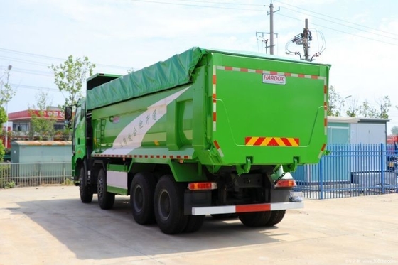 Rechter rijden Type 12 Voorwaarts schakelen Nummer 460HP 8X4 6.5m Dump Truck voor Hot Boutique