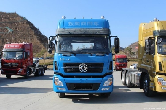 Dongfeng Tianlong zware vrachtwagen 340 pk 4X2 tractor automatisch venster en Euro emissie