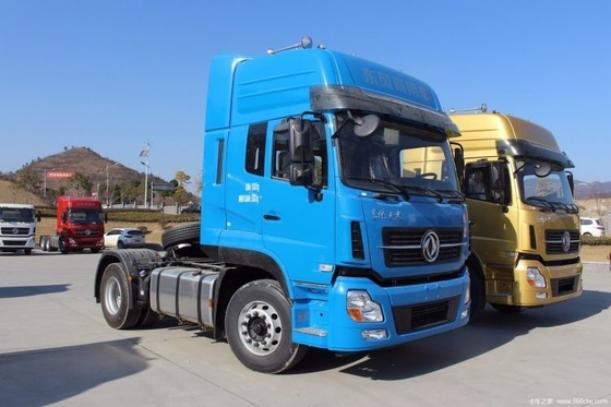 Dongfeng Tianlong zware vrachtwagen 340 pk 4X2 tractor automatisch venster en Euro emissie