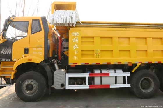 420 pk 6X4 Faw Jiefang J6P zware vrachtwagen bergversie dumptruck met touchscreen