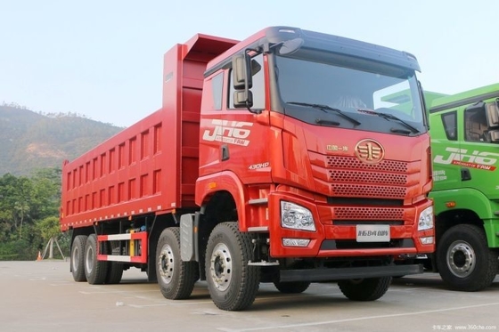 - Klaar Qingdao Jiefang JH6 zware vrachtwagen 430 pk 8x4 8,2 meter dump truck met ABS en ESC