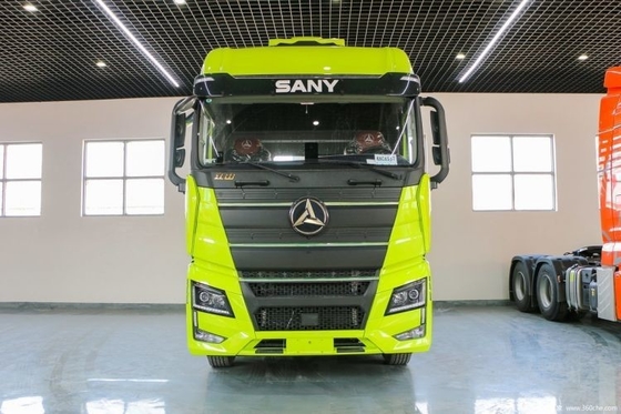 Trinity zware vrachtwagen 585 pk 6X4 AMT Automatische trekker vrachtwagen voor achterste schakeling nummer 2