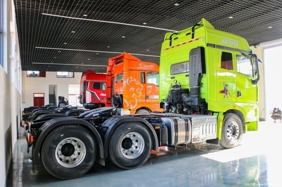 Trinity zware vrachtwagen 585 pk 6X4 AMT Automatische trekker vrachtwagen voor achterste schakeling nummer 2