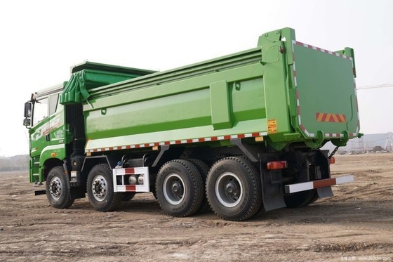 Professionele van Qingdao Jiefang JH6 430 HP 8X4 6 meter dump trucks met band nummer 12