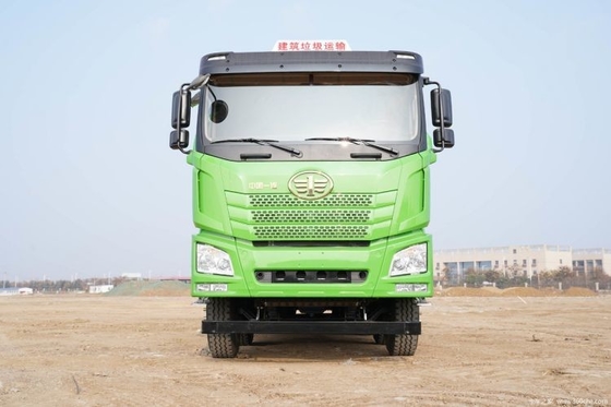 Professionele van Qingdao Jiefang JH6 430 HP 8X4 6 meter dump trucks met band nummer 12
