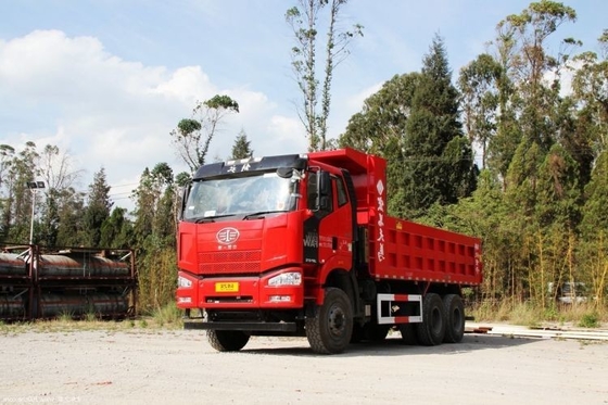 10 banden nummer FAW Jiefang J6P zware vrachtwagen Zuidwestelijke versie 370 pk 6x4 6,4 meter Dump truck