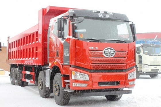 23 Hot Boutique Gebruikte Auto's Faw Jiefang J6P Zware Truck 500 HP 8X4 8,5m Tipper Truck