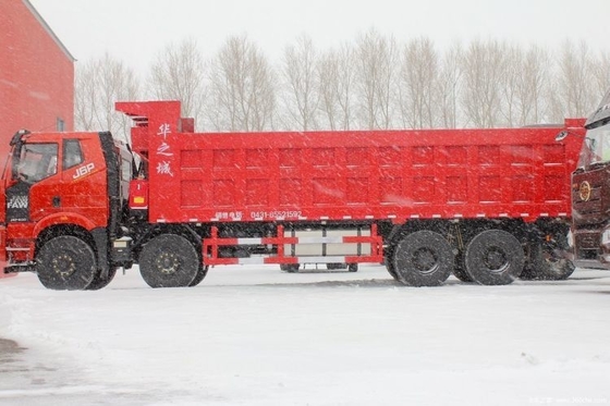 23 Hot Boutique Gebruikte Auto's Faw Jiefang J6P Zware Truck 500 HP 8X4 8,5m Tipper Truck
