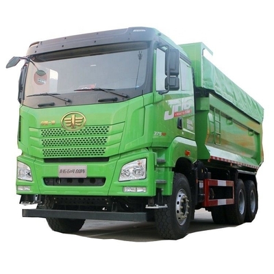 23 Hot Boutique Gebruikte Auto's Qingdao Jiefang JH6 Zware Truck 375hp 6X4 5.8m Dump Truck