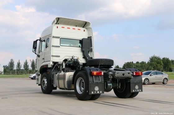 Handmatige airconditioning en ACC uitgerust 340HP 4X2 HOWO Hohan J5G zware vrachtwagen tractor