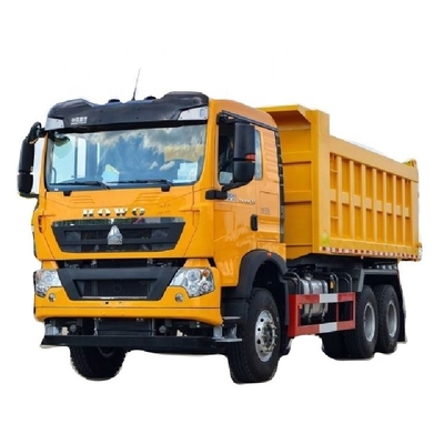 SinotruK HOWO TX 400 pk 6x4 6,3 meter Dump Truck 12 Vooruit Schakeling Nummer 2 Passagiers