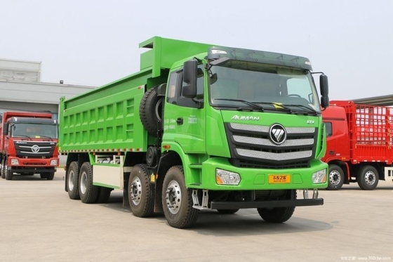 Rechter rijden Type Zware vrachtwagen Foton Auman ETX 9 Series 400 pk 8X4 7,4 m Dump Truck