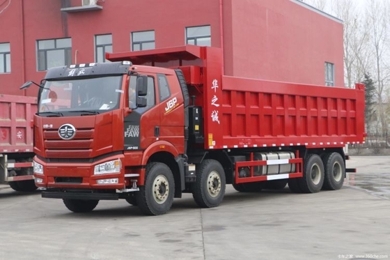 Warm 8m vrachttank Faw Jiefang J6P zware vrachtwagen 500 pk 8X4 dumper met Sitchai motor