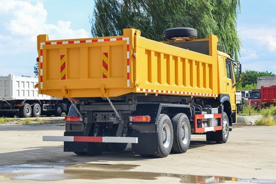 Goedkope gebruikte HOWO V7 6X4 dumptrucks met motorcapaciteit 8L en ESC