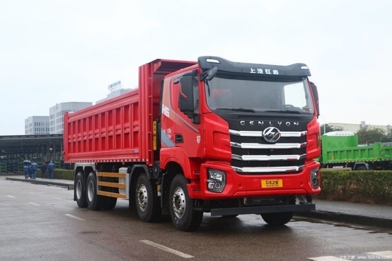 Tweedehands Saic Hongyan Jieshi H6 8X4 Dump Trucks met 560 pk Euro 5 emissie standaard