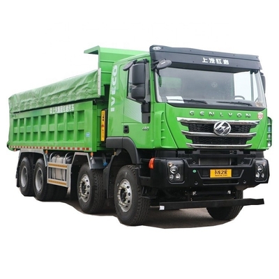 Warm tweedehands 0 km Saic Hongyan Jieshi C6 460 pk 8X4 6.7m AMT Automatische dumptruck