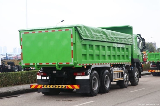 Warm tweedehands 0 km Saic Hongyan Jieshi C6 460 pk 8X4 6.7m AMT Automatische dumptruck