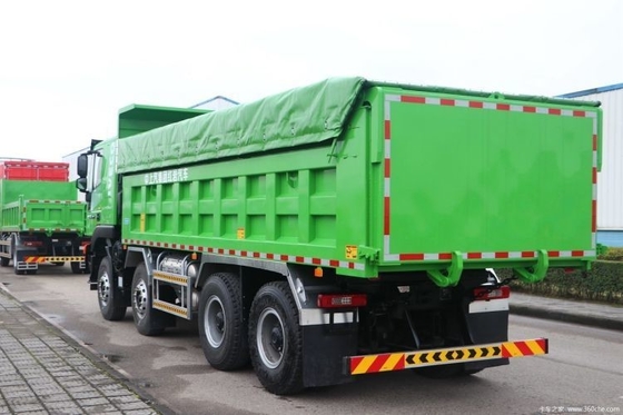 Warm tweedehands 0 km Saic Hongyan Jieshi C6 460 pk 8X4 6.7m AMT Automatische dumptruck